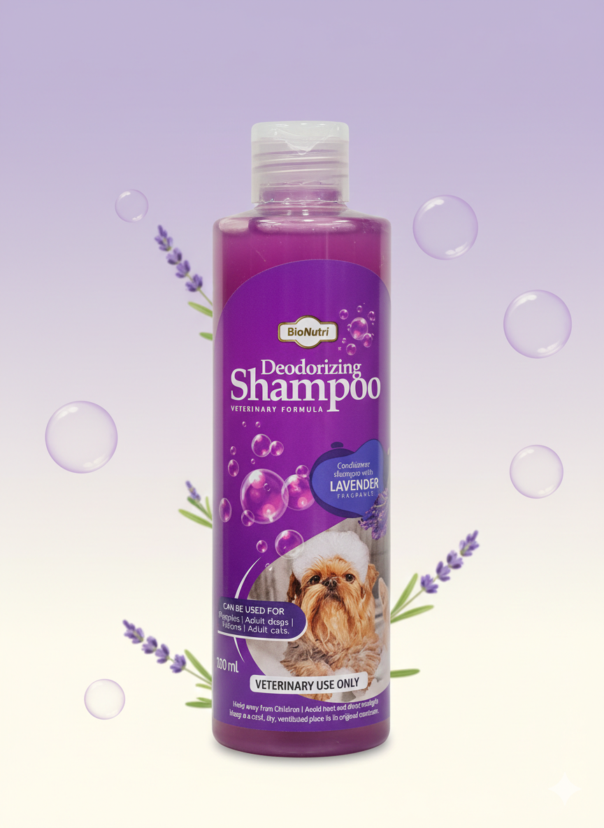 Deodorizing Shampoo Conditioner shampoo with Lavender Fragrance 200ml - Image 2