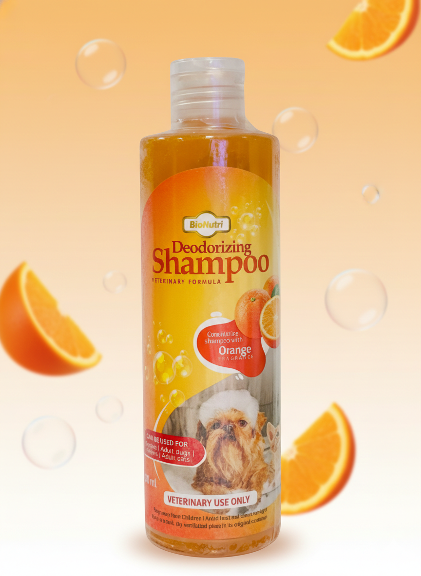 Deodorizing Shampoo Conditioner shampoo with Orange Fragrance 200ml - Image 3
