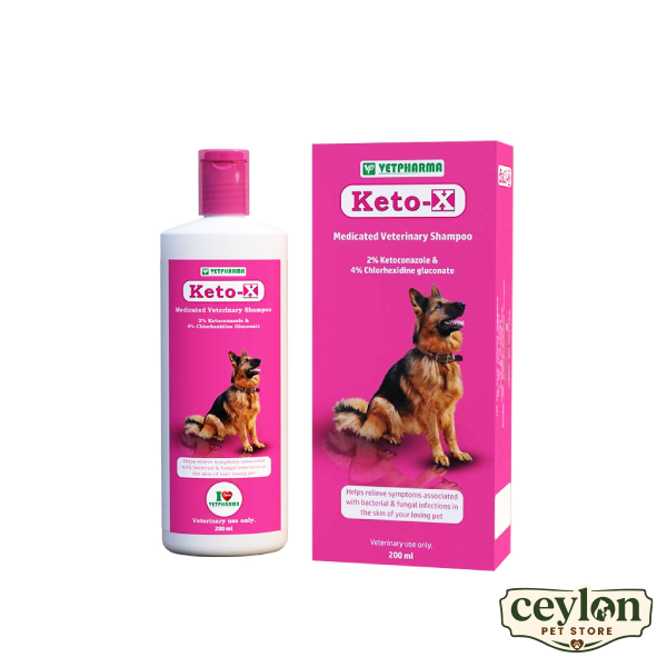 Vetpharma Keto-X Medicated Shampoo 200ml