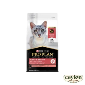 PRO PLAN Fussy & Beauty Salmon Formula Dry Cat Food 1.5kg