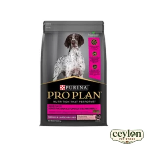 PRO PLAN Adult Sensitive Skin & Stomach Medium & Large Breed Dry Dog Food 3kg
