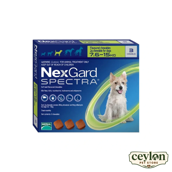 NexGard Spectra Tablets – 7.5-15kg