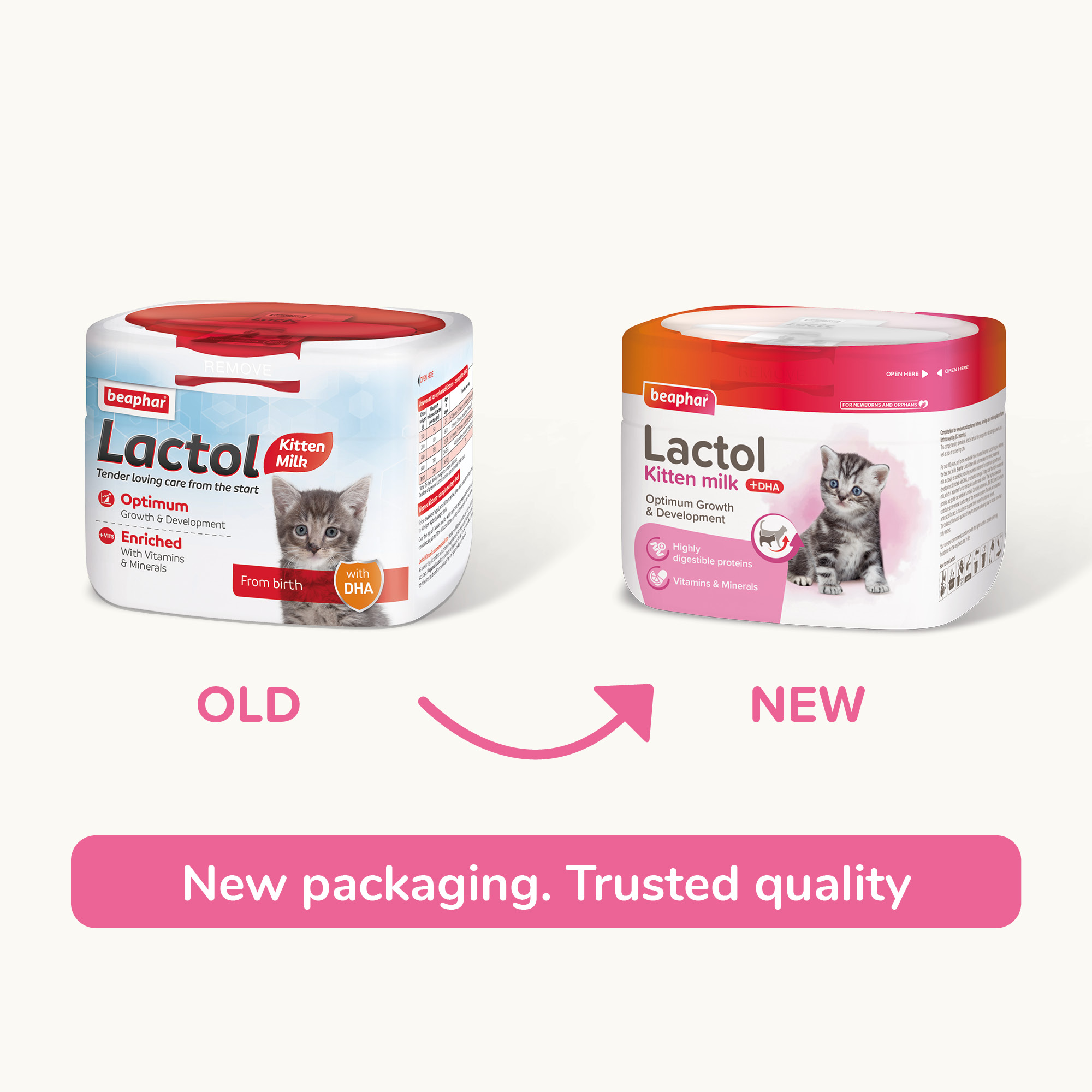 Beaphar Lactol Milk Replacer For Kittens 250g - Image 4